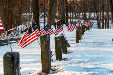 Row of Unknown Veteran Graves