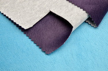 close-up of colorful fabric background