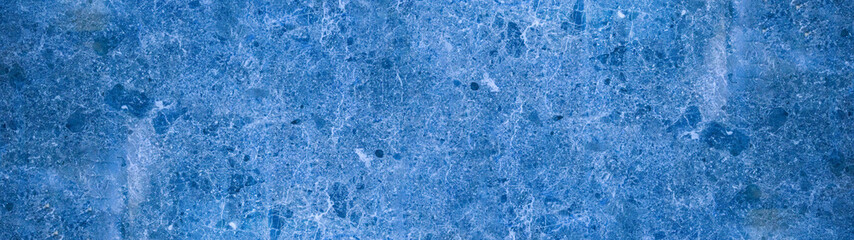 Fototapeta na wymiar Blue marble granite natural stone texture panorama