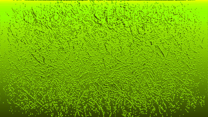 green background with grass and flowers