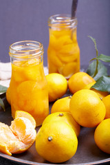 Canned oranges