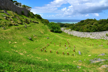 Obraz premium 世界遺産 今帰仁城