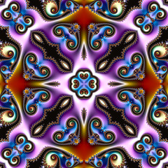 fractal art, fractal background, Digital artwork, geometric texture, Abstract background
