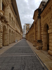 Obraz premium narrow street in old town 