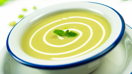 fresh fava bean soup