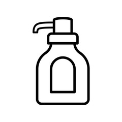 liquid soap icon design, flat style icon collection