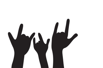 hand icon,The symbol of love,vector design