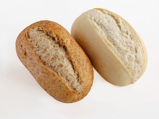 tasty rolls with various seeds and grains
