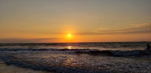 atardecer