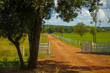 entrada da fazenda