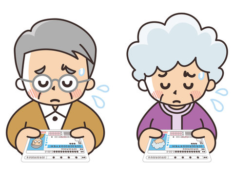 運転免許証を渋々返納する高齢者　免許返納　自主返納