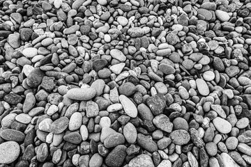pebbles on the beach