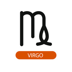libra, virgo, leo, cancer icon symbol of horoscope. future prediction vector illustration