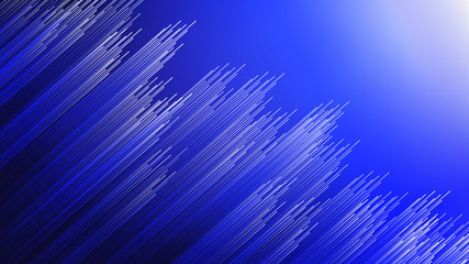 Obraz premium Abstract blue an white gradient background with lines 