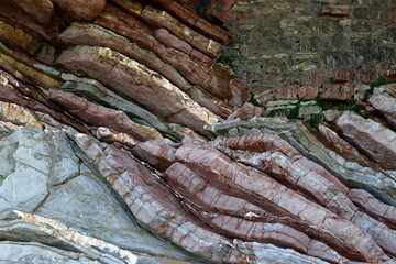 Rocks in the shore