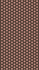 Seamless Pattern. Triangle shapes. White Star Light.  Textile, Brown, Wooden, Turkish Tiles.