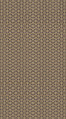 Seamless Pattern. Triangle shapes. White Star Light.  Textile, Brown, Wooden, Turkish Tiles.