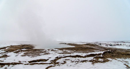 Iceland during winter