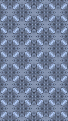 Seamless Pattern. Triangle shapes. White Star Light.  Textile, Brown, Wooden, Turkish Tiles.