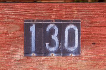 House number 130 