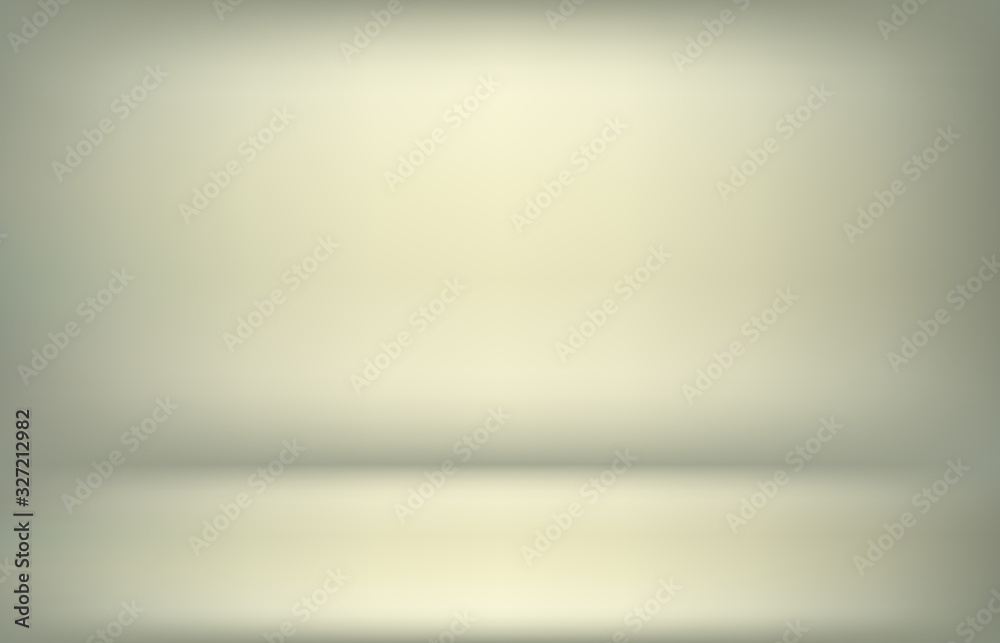 Aufkleber empty studio background. warm light. vector graphics