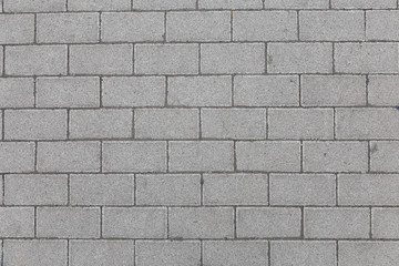 Aligned concrete bricks texture