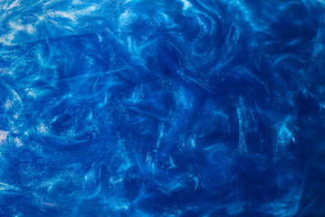 Shiny blue drink texture