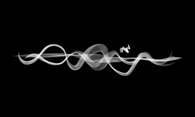 Abstract smoke background