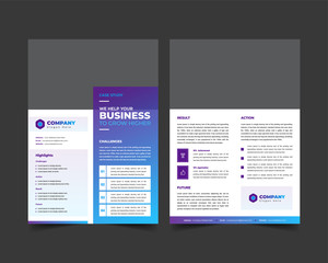 case study template with minimal design