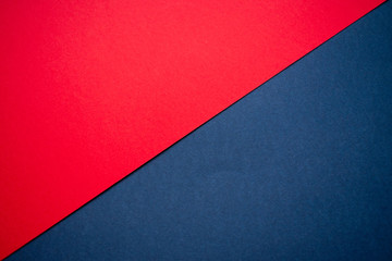 Candy red and denim blue cardboard background