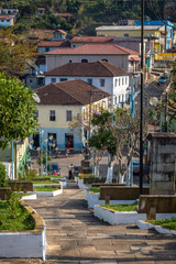 Fototapeta premium View of the city Bocaina de Minas located in the Brazilian state of Minas Gerais.