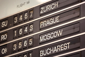 Split-flap (or just flap) display