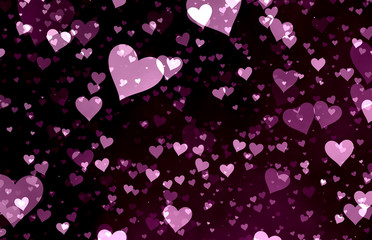  hearts background
