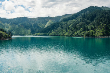 scenic view of marlborough sounds