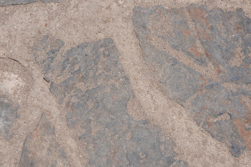 Gray stone wall background