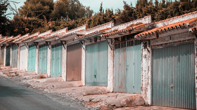 Garage Boxes in Spanish town.