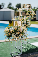 wedding ceremony area