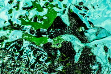 Digital liquid art. Colorful texture. Abstract background of colorful fluid or liquid lines, creating a variety of beautiful curves on the surface.