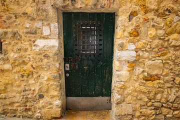 Door of a prison