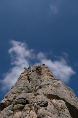 Fototapeta premium clouds on top of mountain