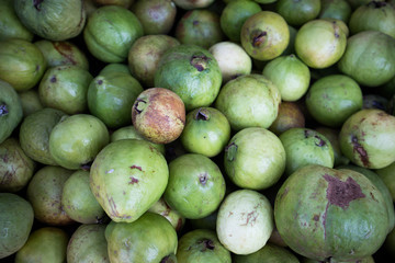 Green Guavas at California Farmers' Market