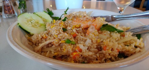 rice with chicken and vegetables