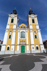 Cathedral Basilica of Szekesfehervar, Hungary.