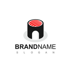 Sushi House Logo Design Inspiration