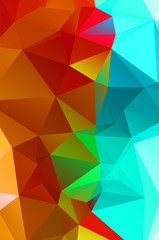 Background vivid in the style of Cubism. Color Wallpapers