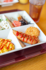 朝食バイキング