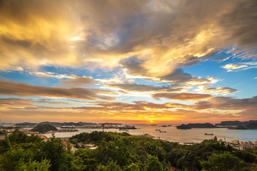 長崎の夕陽