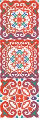 Fototapeta premium Antique talavera tiles patchworks.