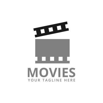 creative movie logo vector. cinema logo vector