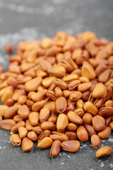 Fried pine nuts
